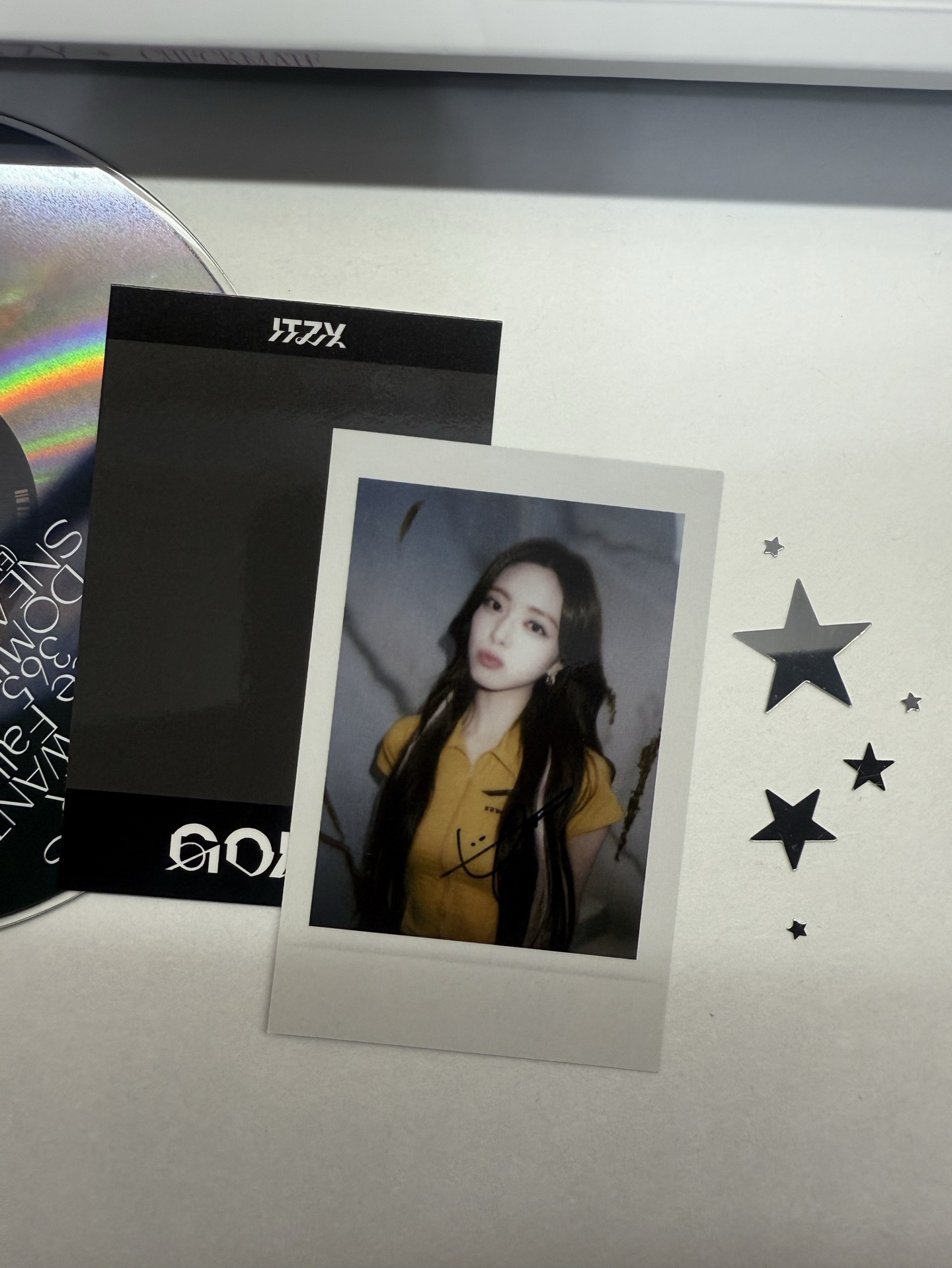 GOLD sr 預售 特典卡 有娜拍立得