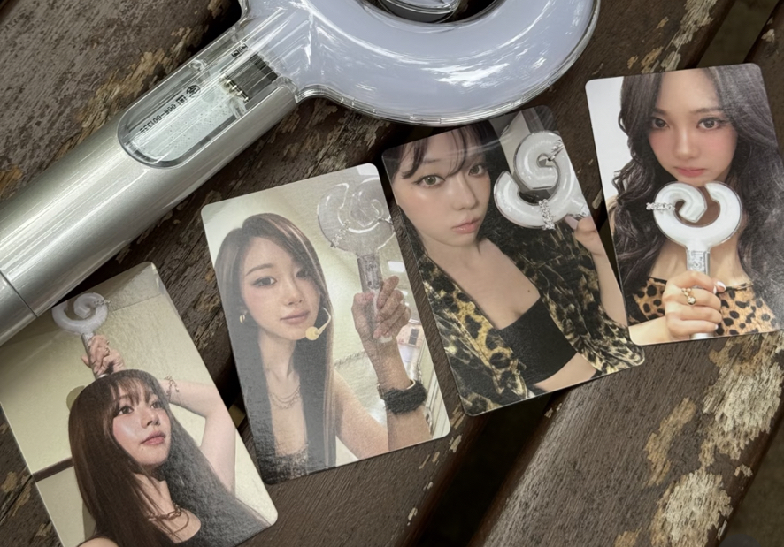 aespa手燈卡一套