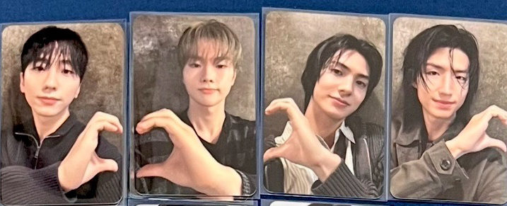 Xdinary Heroes 手燈包 小卡