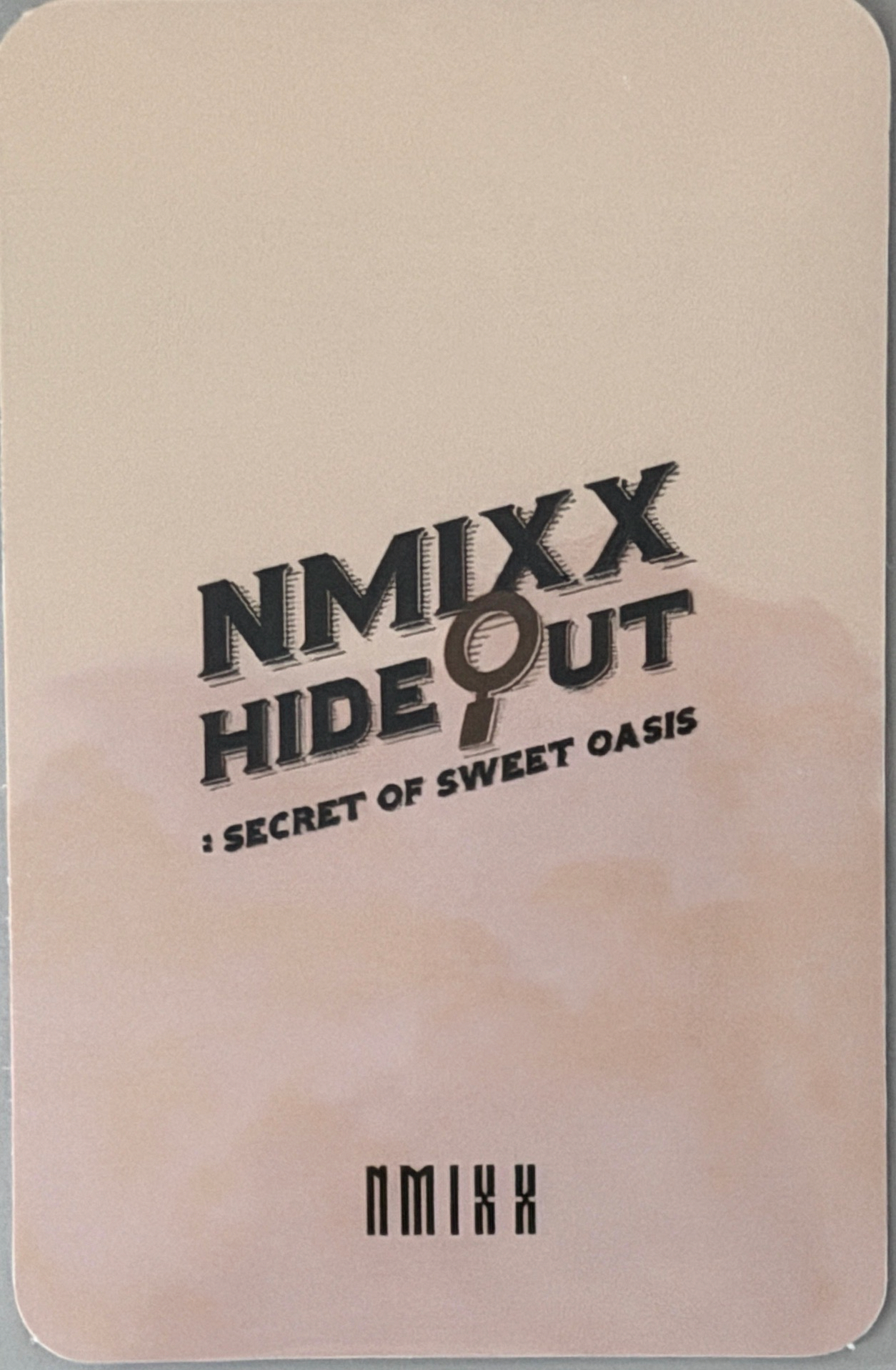 NMIXX KYUJIN JYP 一週年咖啡廳 周邊卡