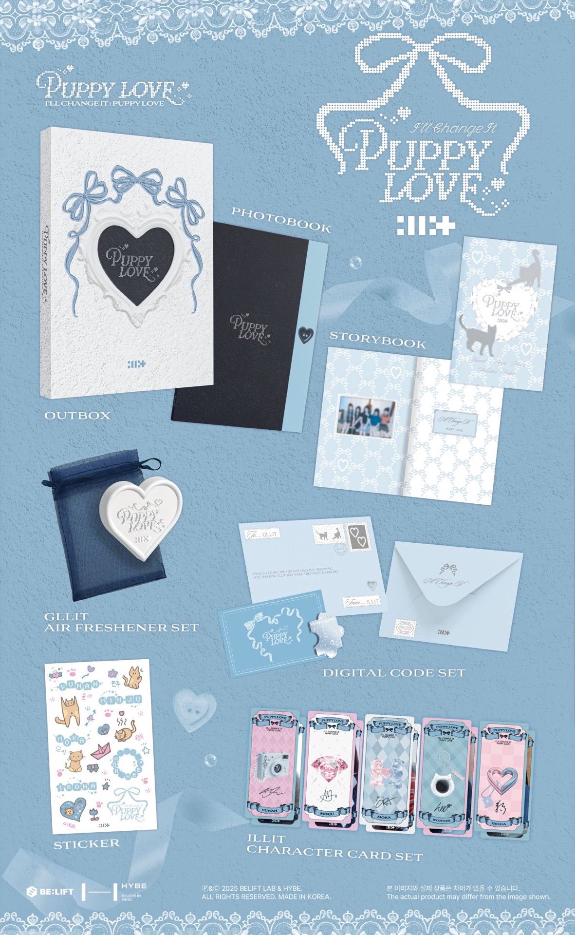 ILLIT PUPPY LOVE未拆寫真 *請務必看商品資訊