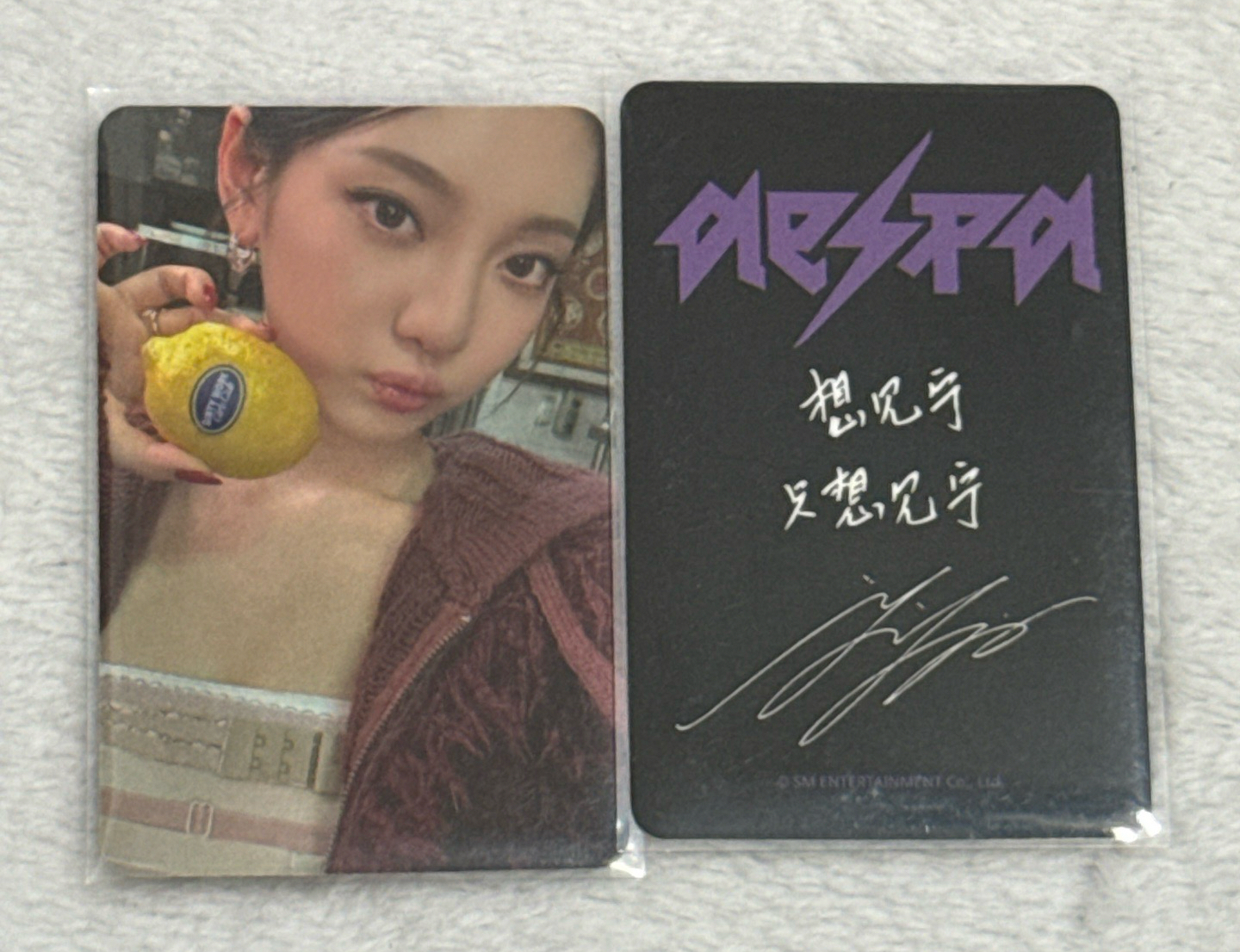 寧自拍（中文卡背