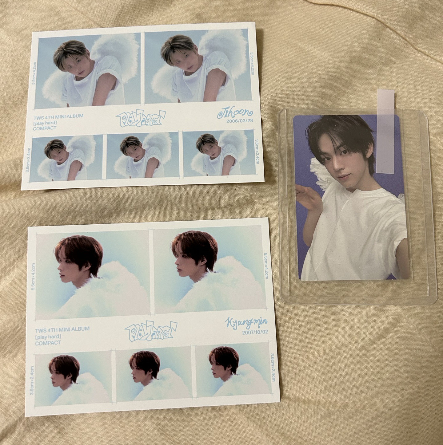 TWS Play Hard compact ver. 專輯卡 明信片 