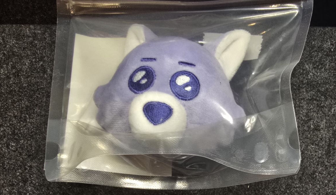 紫色大頭吊飾 明明