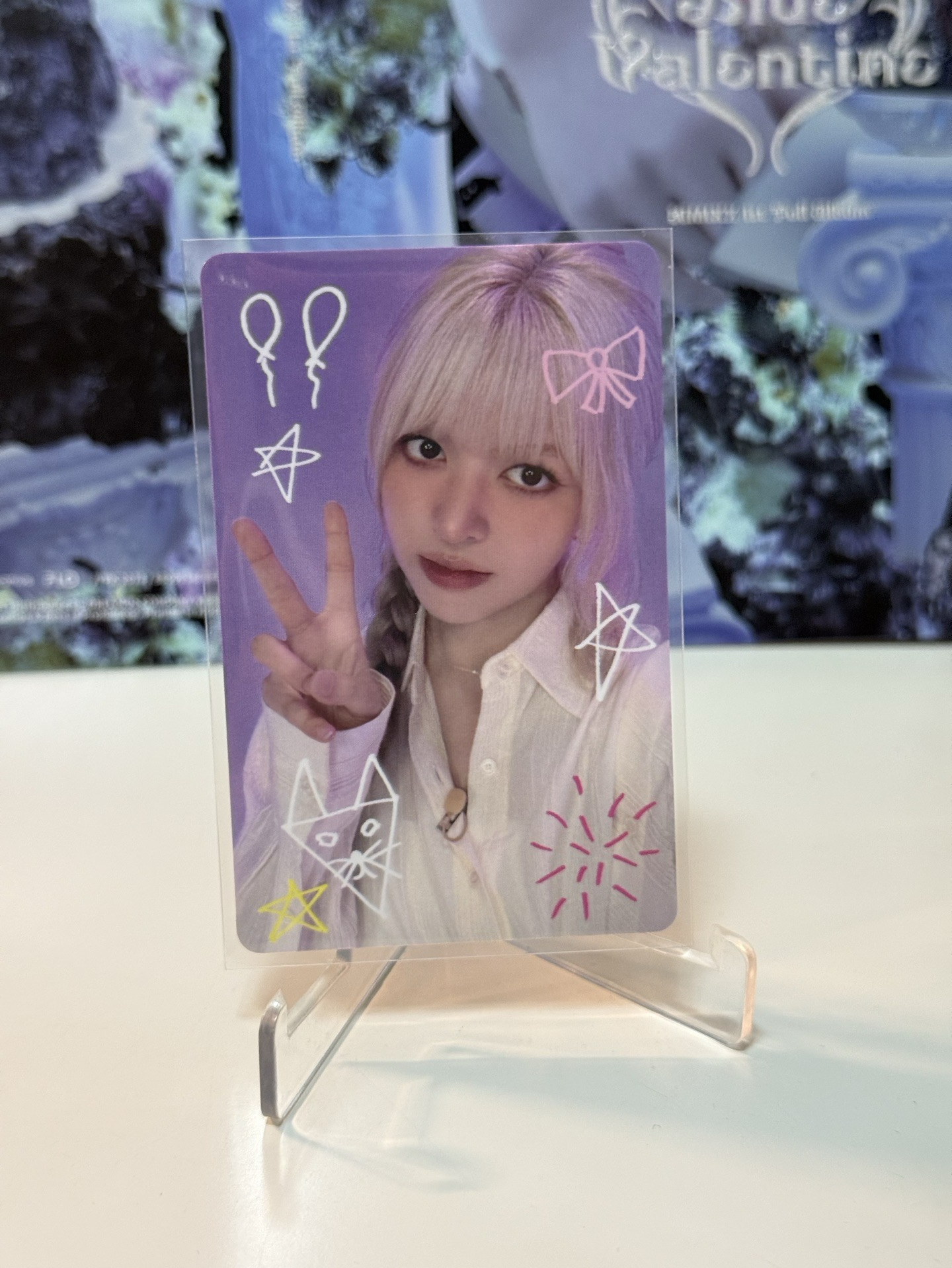 🌟現貨🌟塔店幸運卡 塗鴉莉