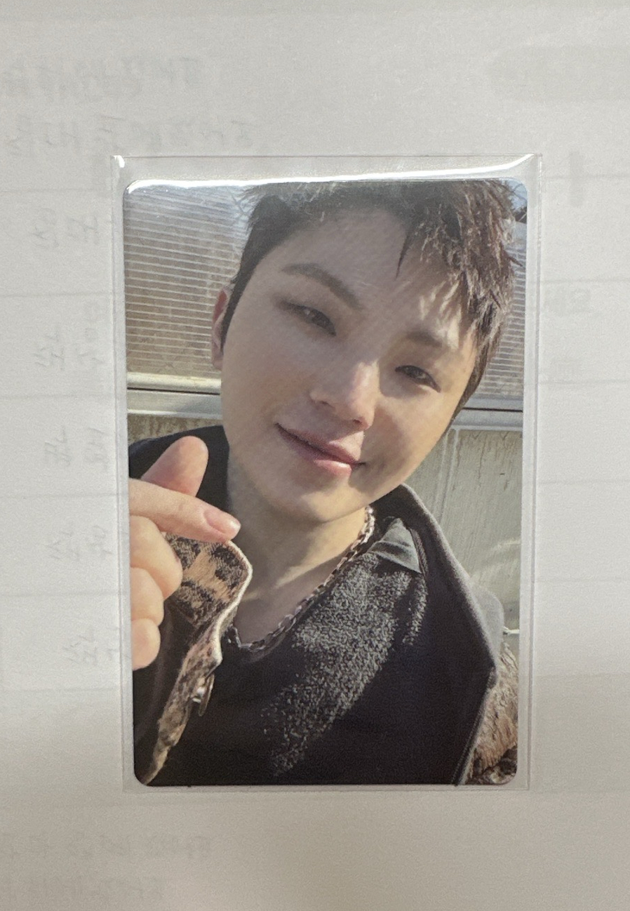 seventeen woozi 正5 隨機卡