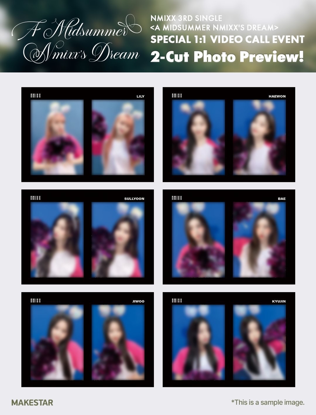 MS 5.0 簽售 啦啦隊 二宮格