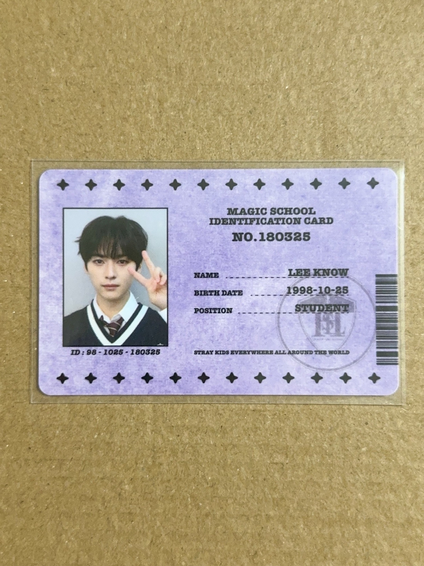 Leeknow 李旻浩 四期 飯咪 學生證