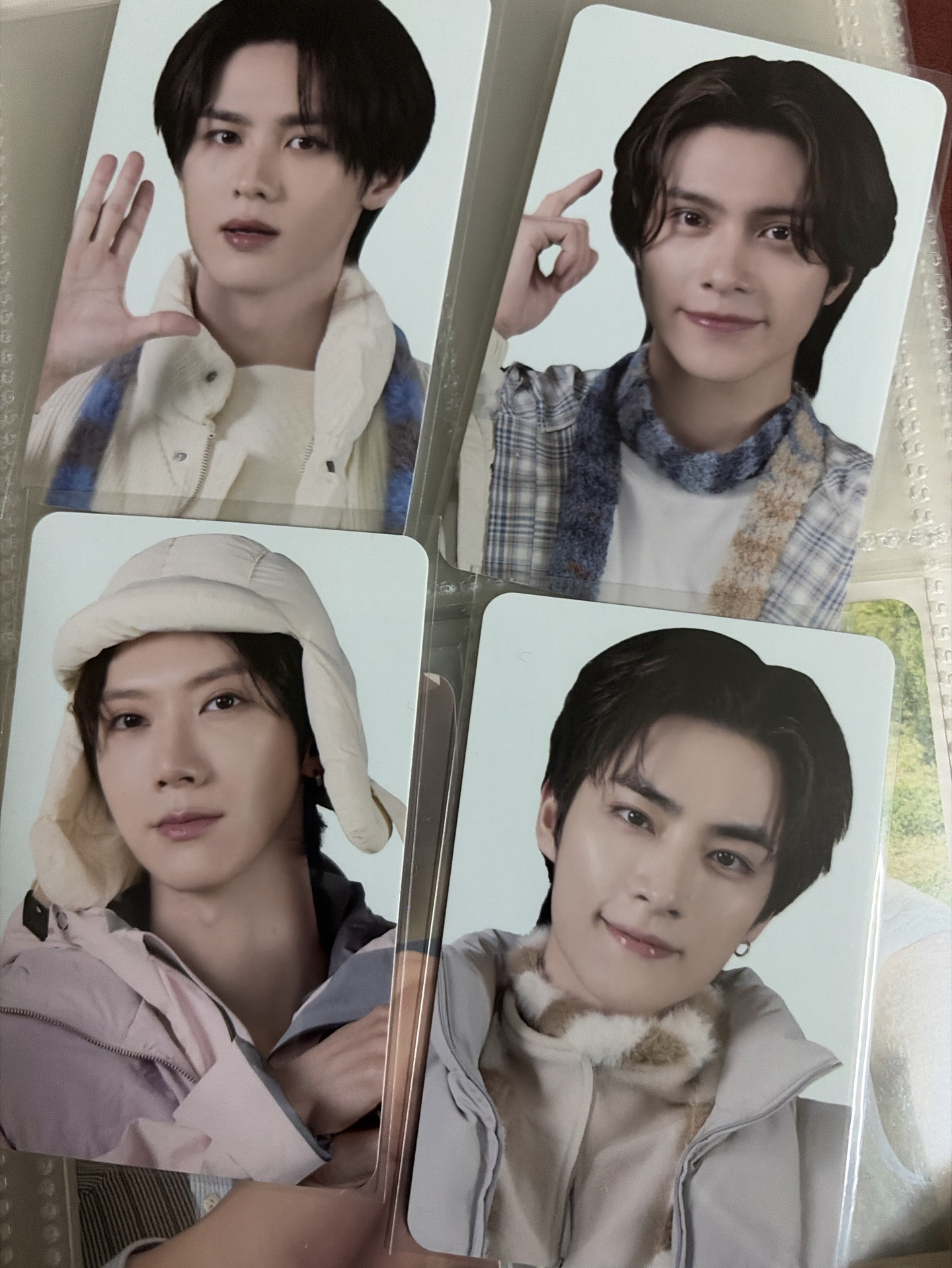 nct zone滑雪盒子 wayv四張一套