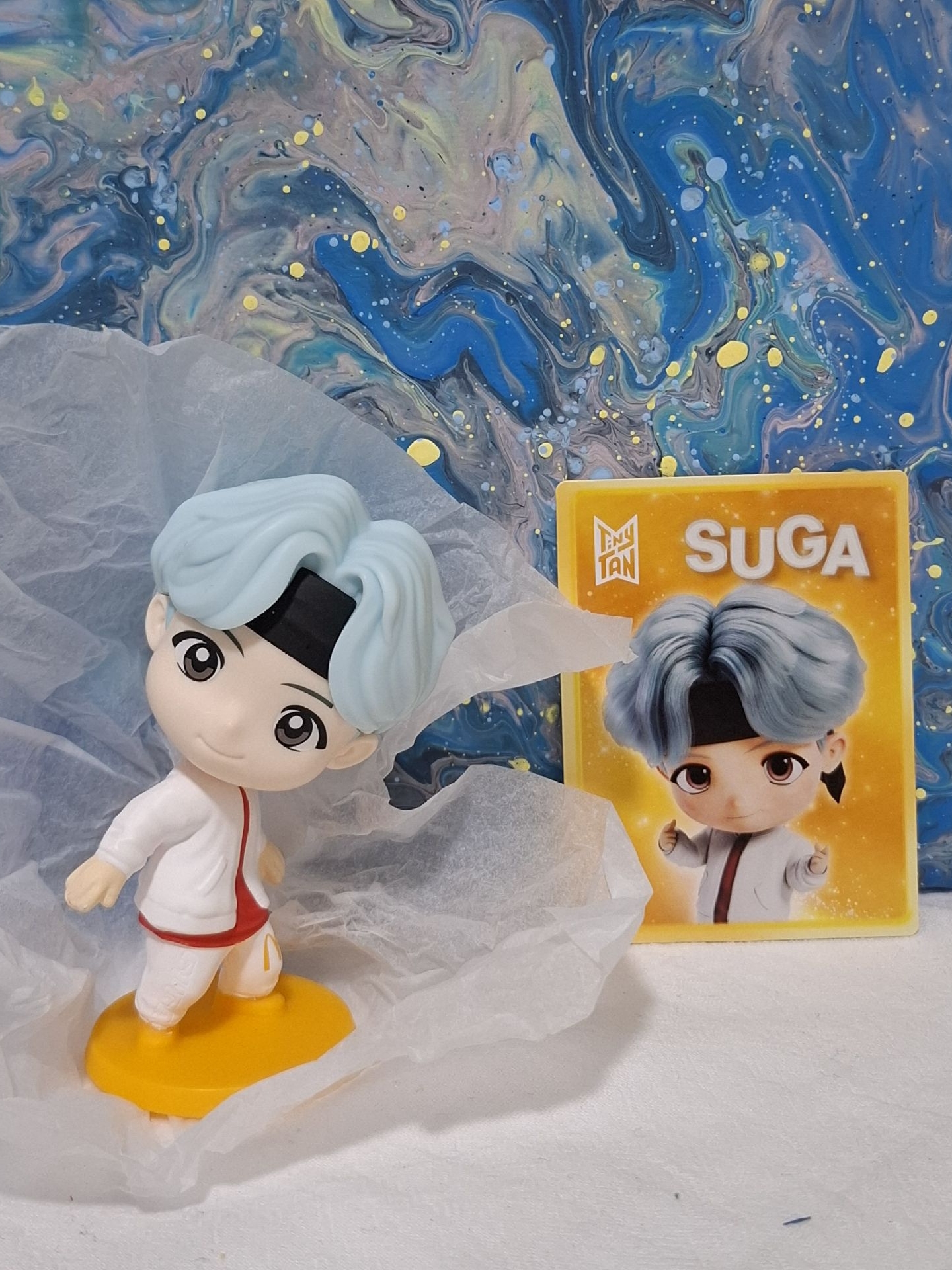 BTS 麥當勞 聯名盲盒 Suga