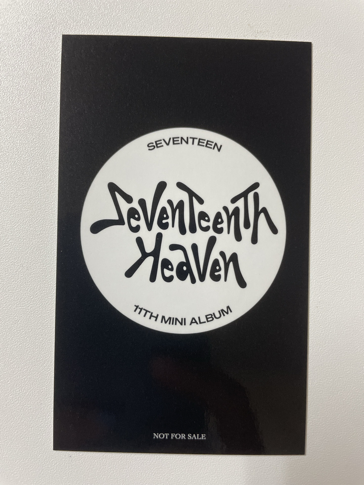 迷11 God of Music 感謝祭 特典卡-小八 明浩