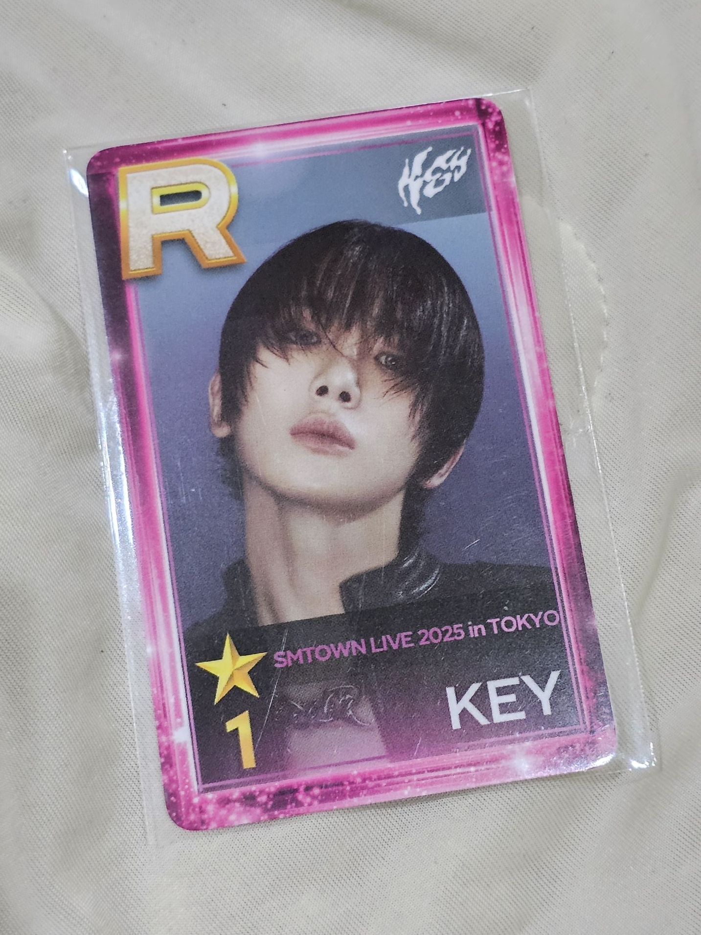 SMTOWN 東京場 遊戲卡 SHINee KEY
