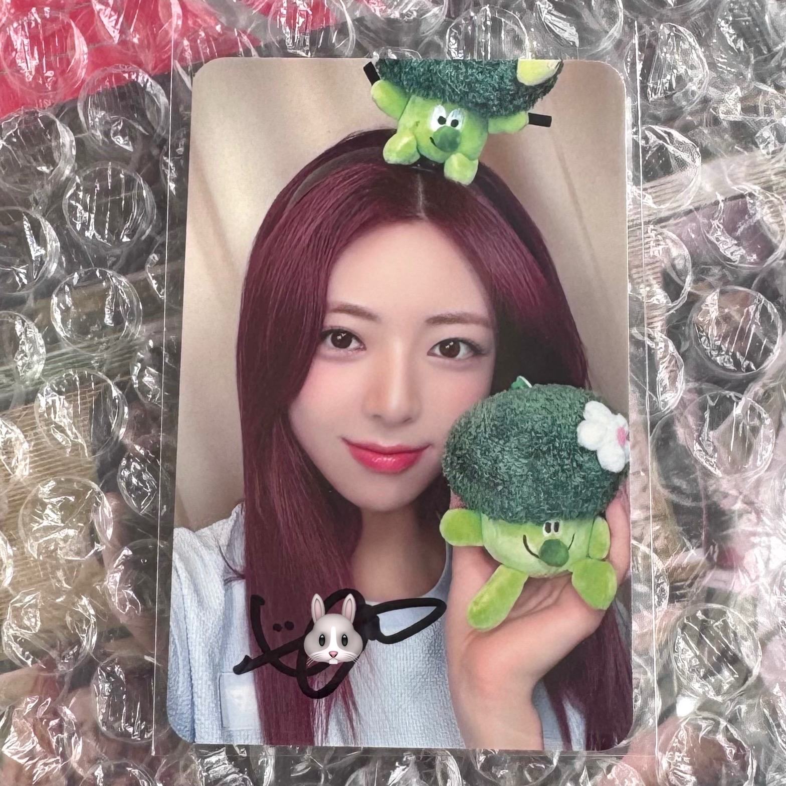 GWBG 有娜 花椰菜親簽小卡