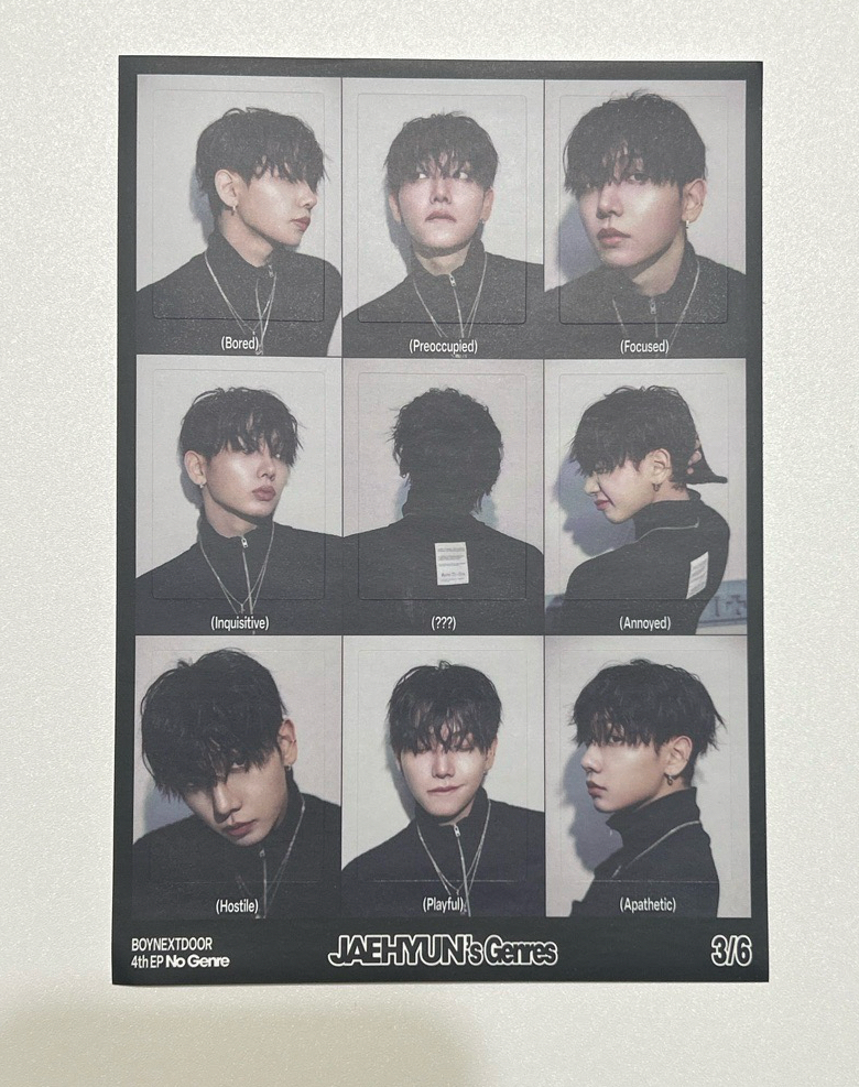 No Genre 專輯卡 隨機貼紙3