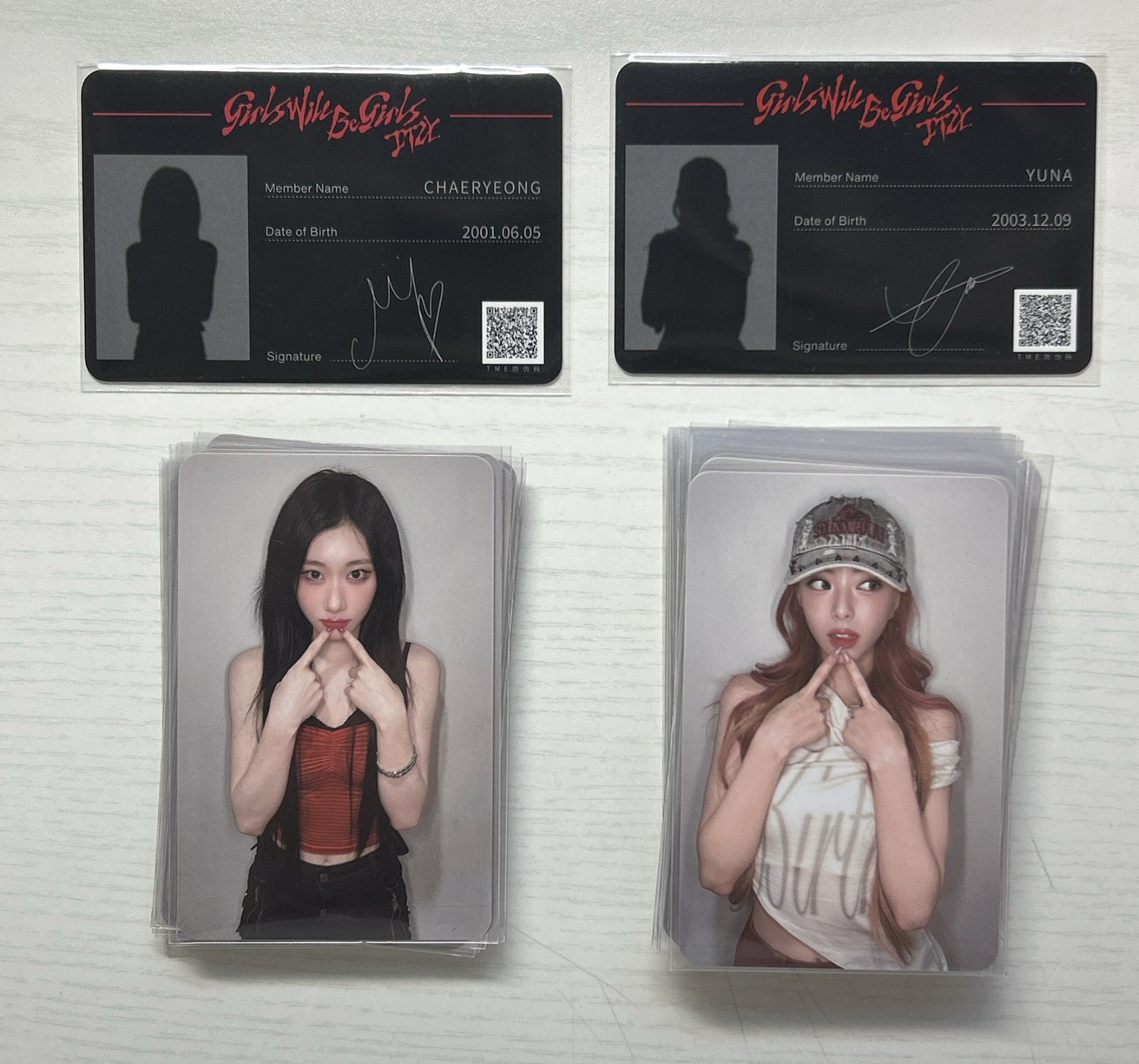 ITZY 彩領有娜 二星星光卡