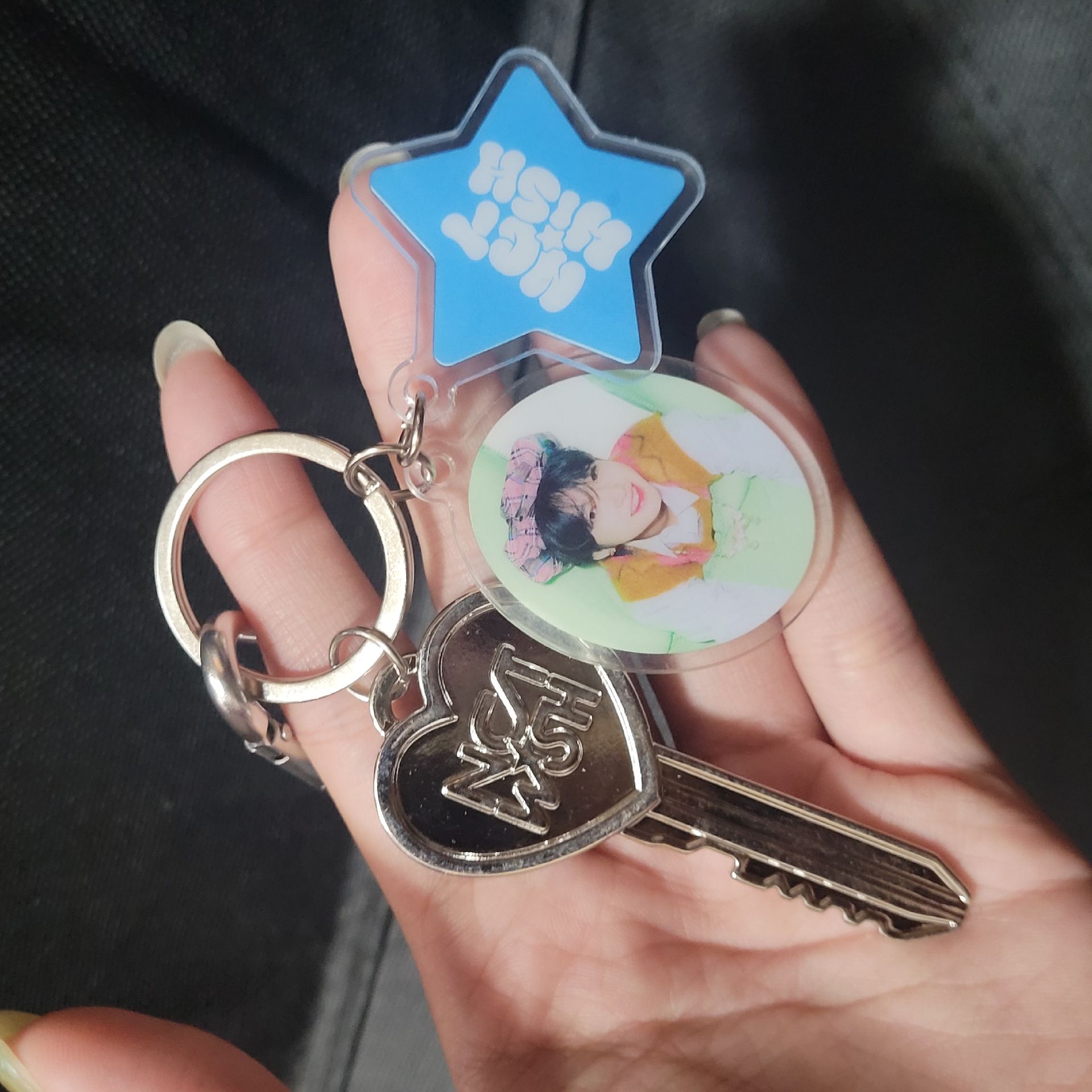 NCT WISH 徽章 翅膀吊飾 鐵盒 鑰匙圈