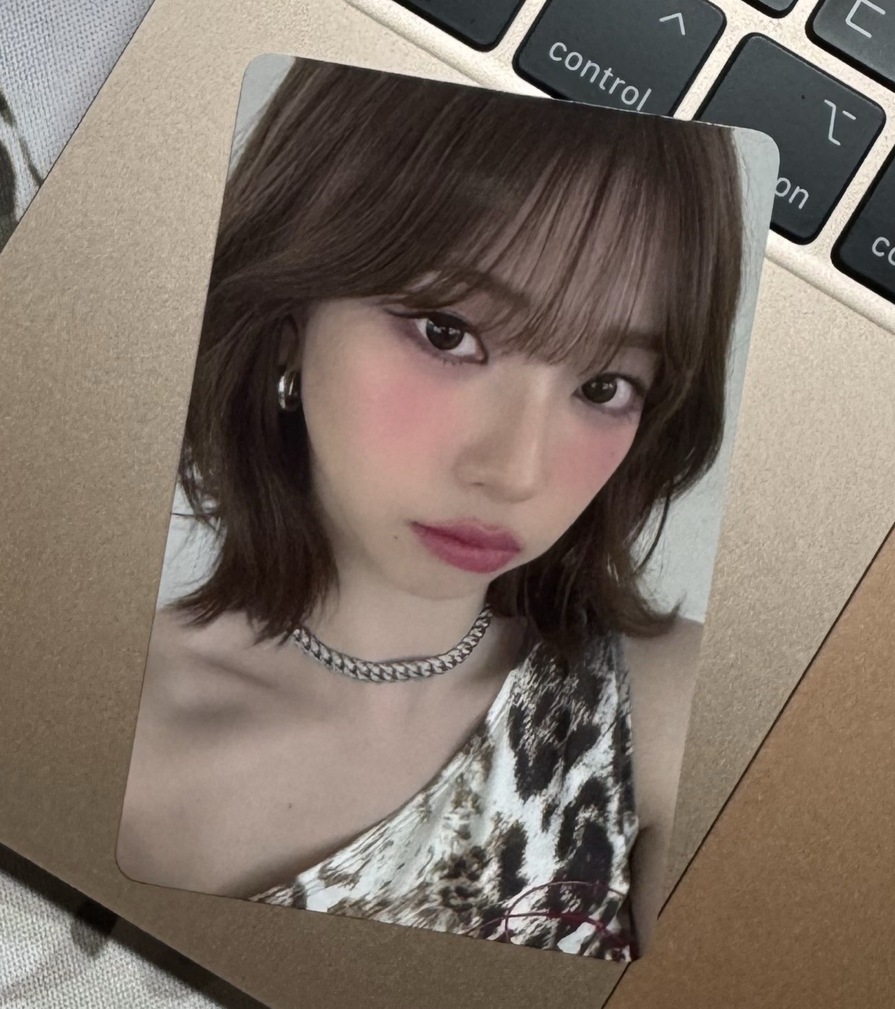 aespa Karina 中國MD衣服柚單卡