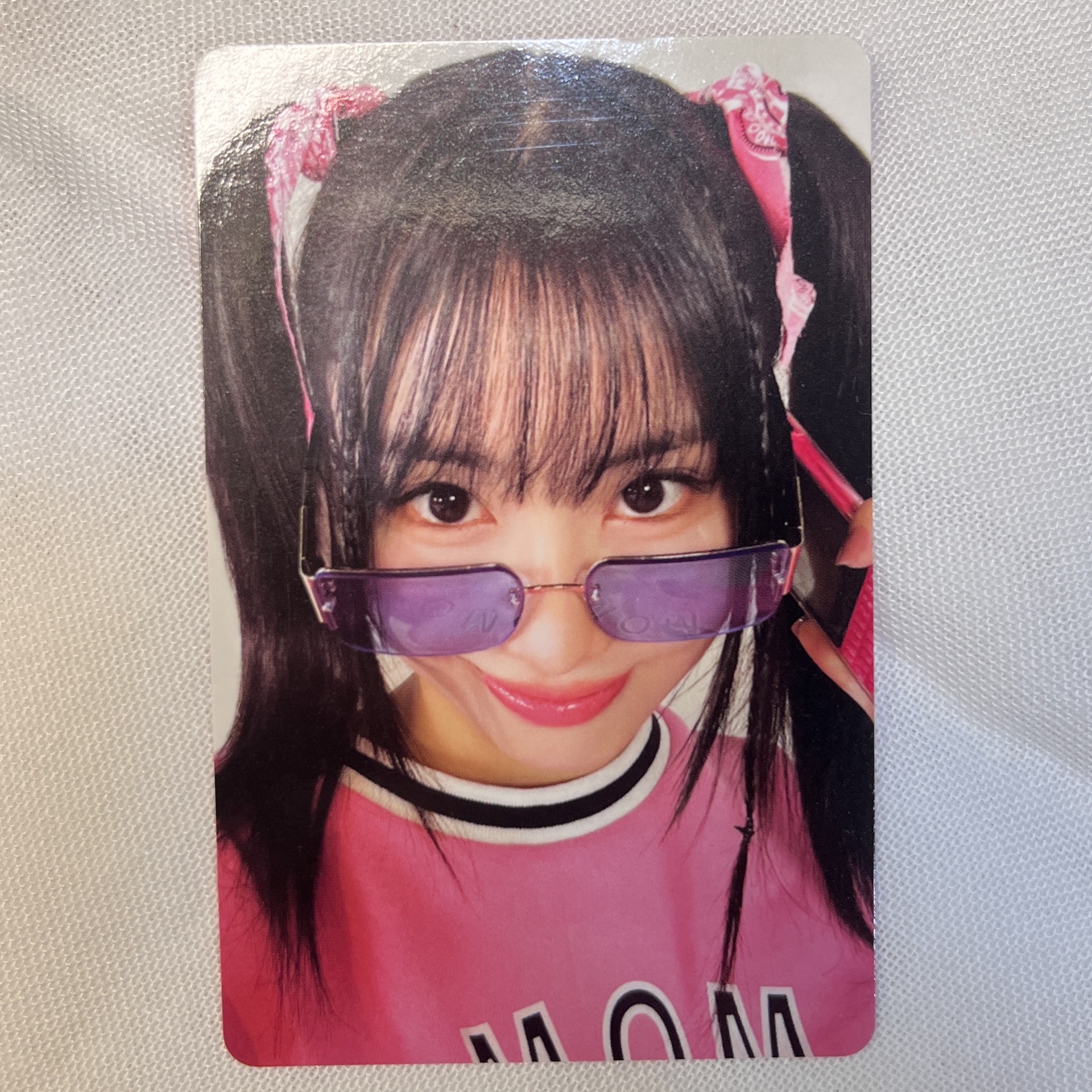 twice momo 四期會員禮 小卡 透卡