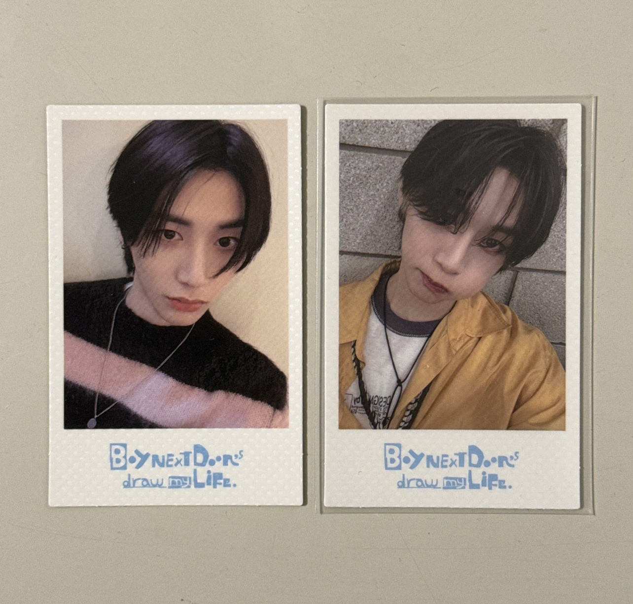 BOYNEXTDOOR 泰山 回憶錄 vol.1 wvs 舊版 新版 特典卡 拍立得 4