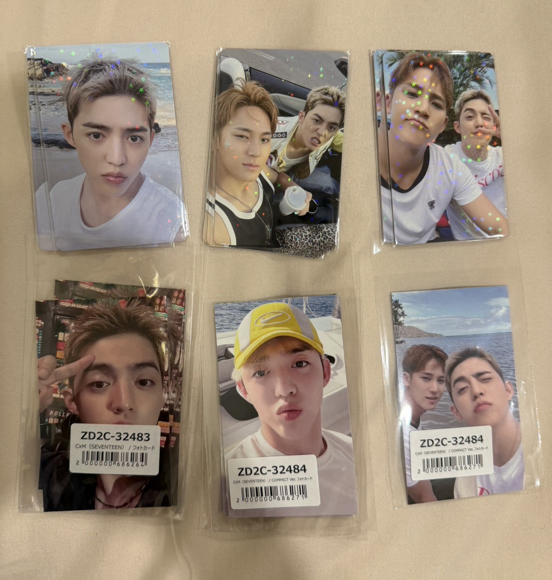 CxM 日本特典 S.coups Mingyu 哲 奎