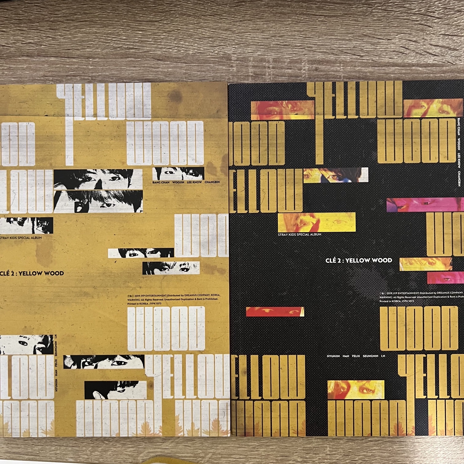 Stray kids Yellow wood 黃木 空專 旻 玟
