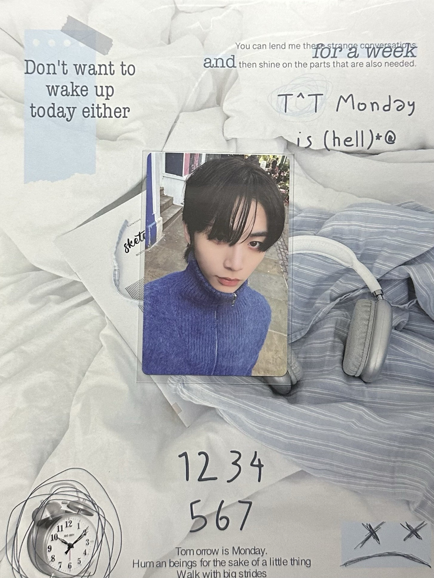 漢泰山 Taesan HOW? 專輯卡 Sticker ver. 專卡4