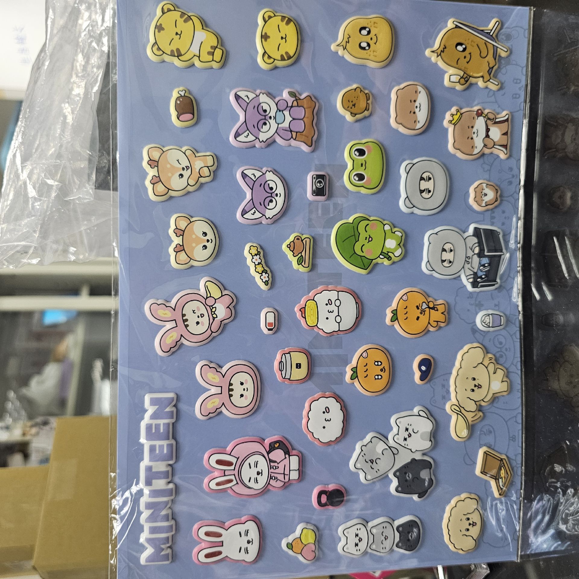 MINITEEN 貼紙 泡泡貼紙