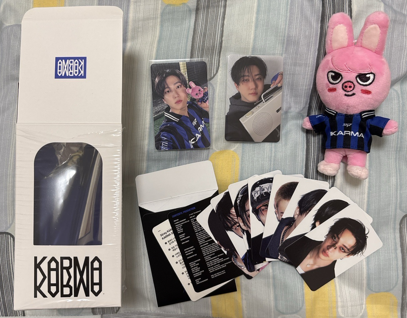 KARMA 電子專豬兔娃+兩張彬普版專卡
