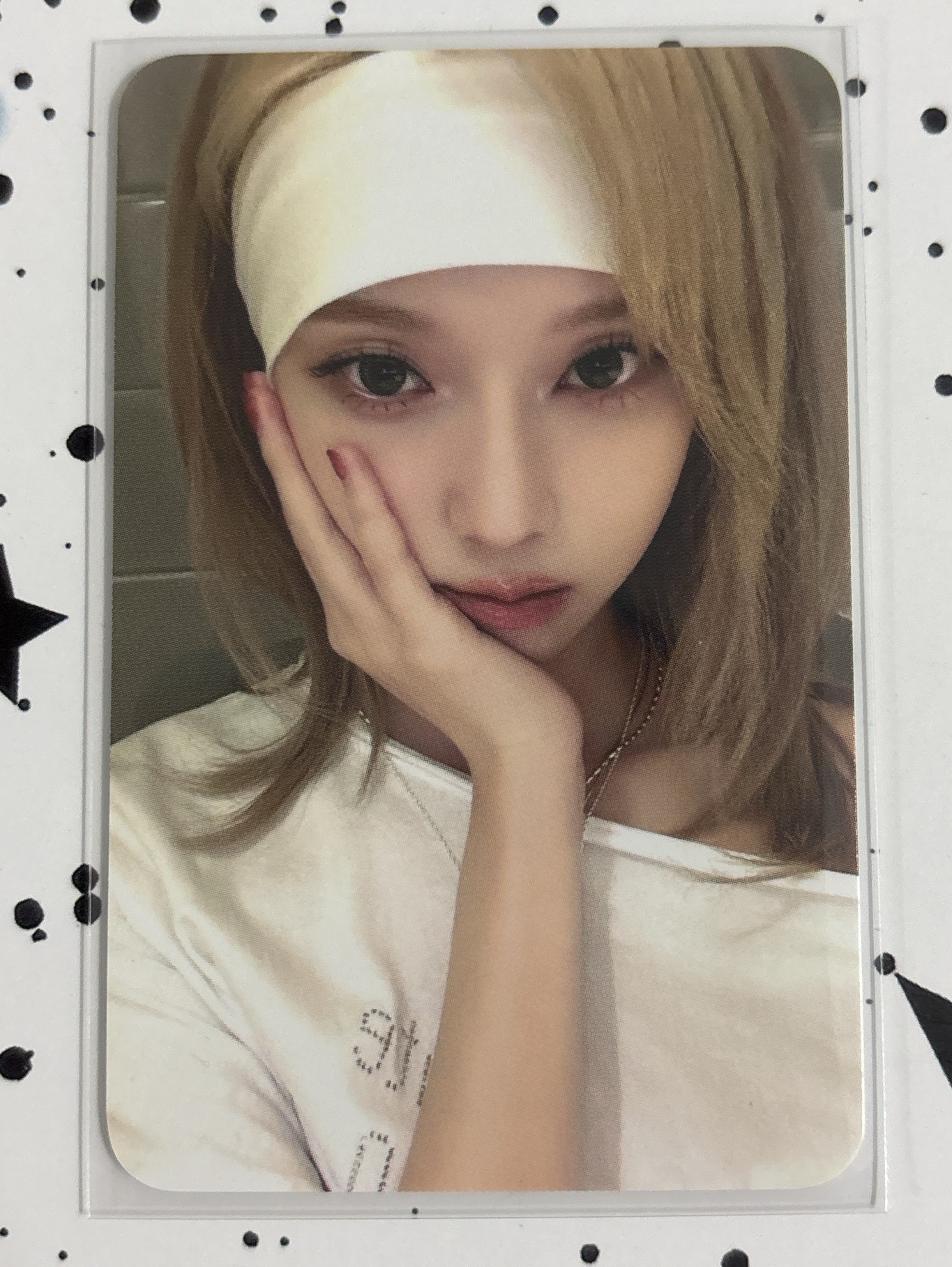 aespa｜Mini5 Whiplash 周邊卡 快閃鞋帶扣冬 Winter 