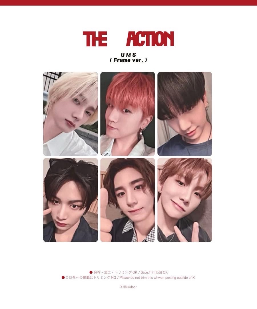 The Action 環球預售特典卡 單封版