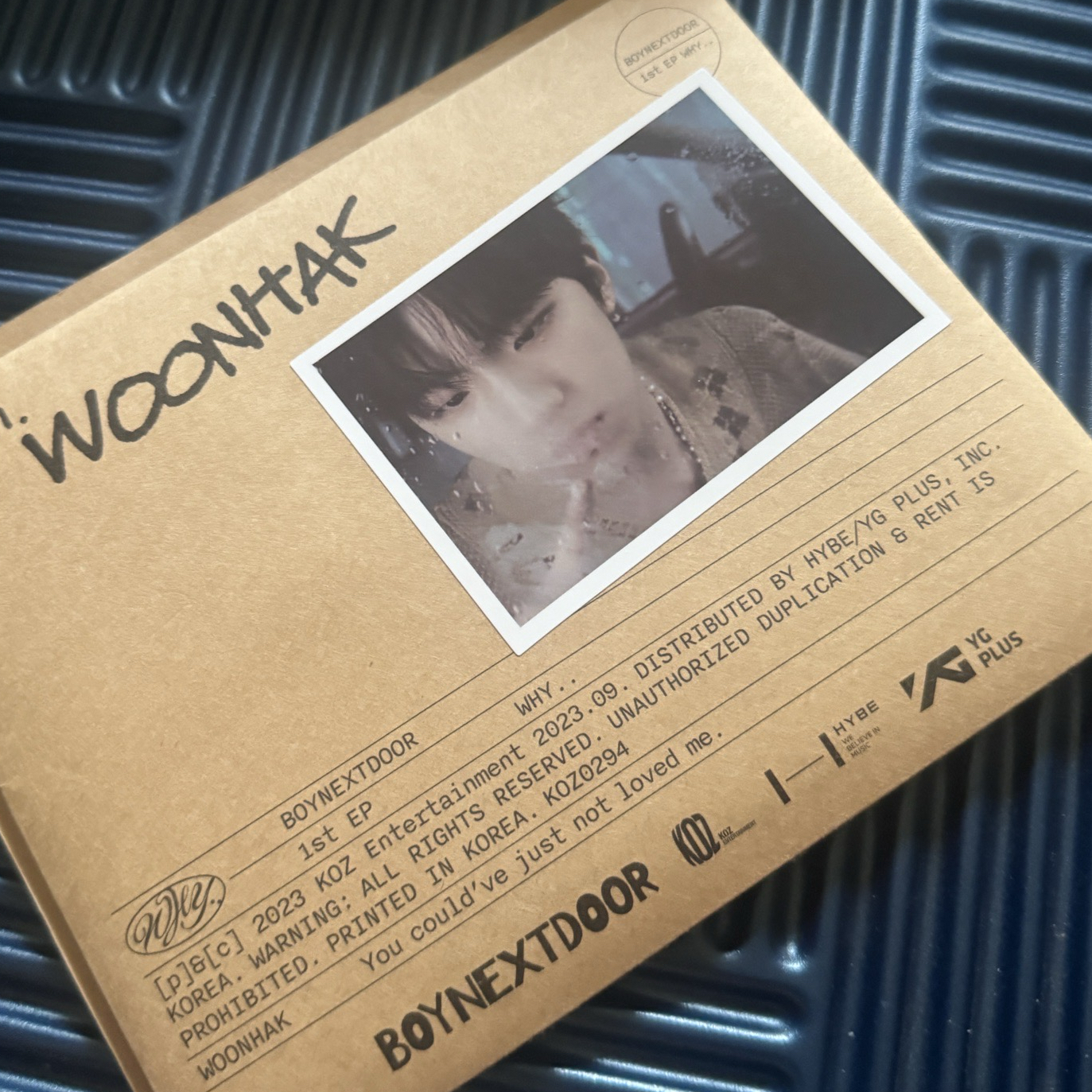 Boynextdoor Woonhak why單封空專