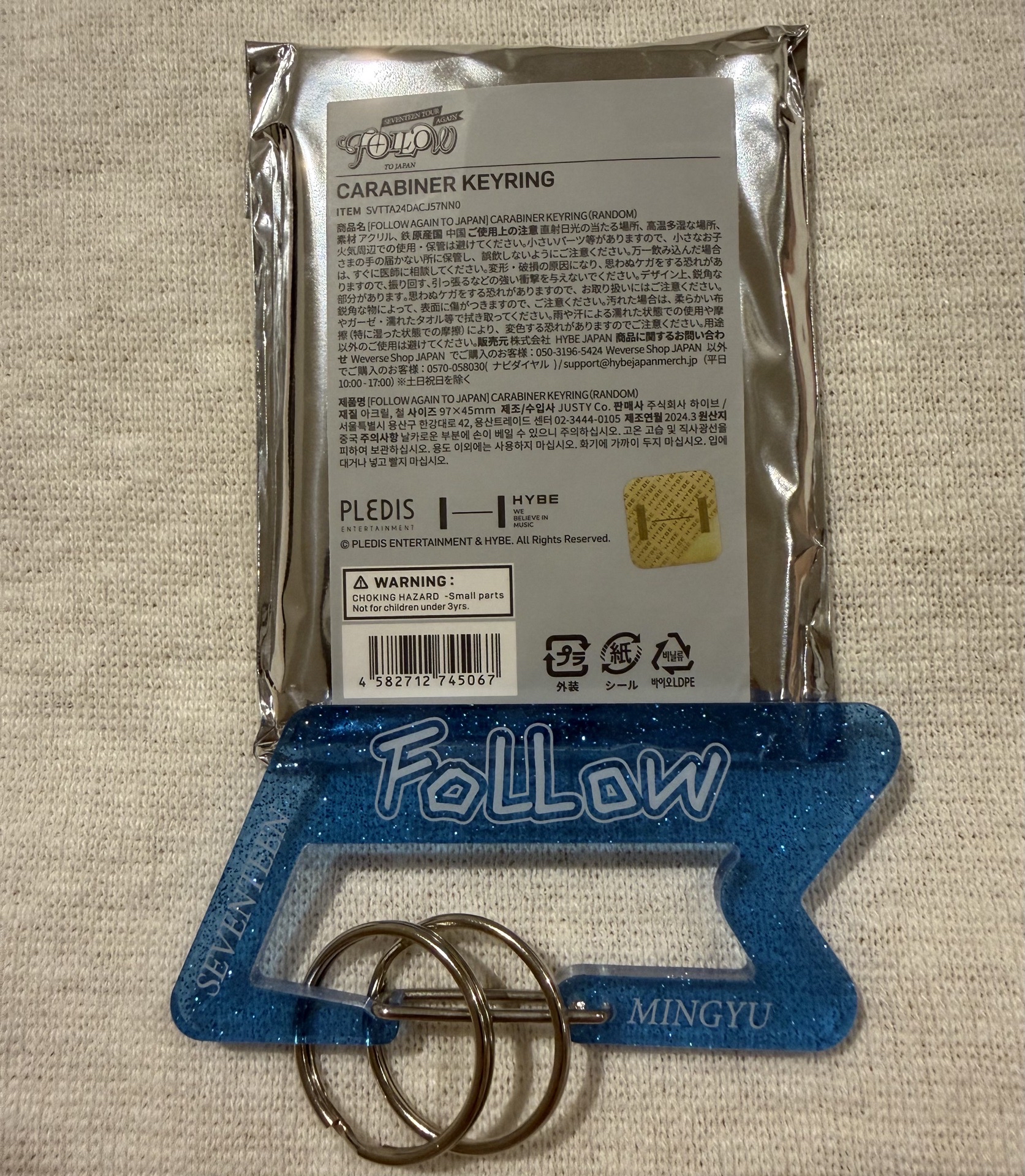 FOLLOW AGAIN 登山扣 奎