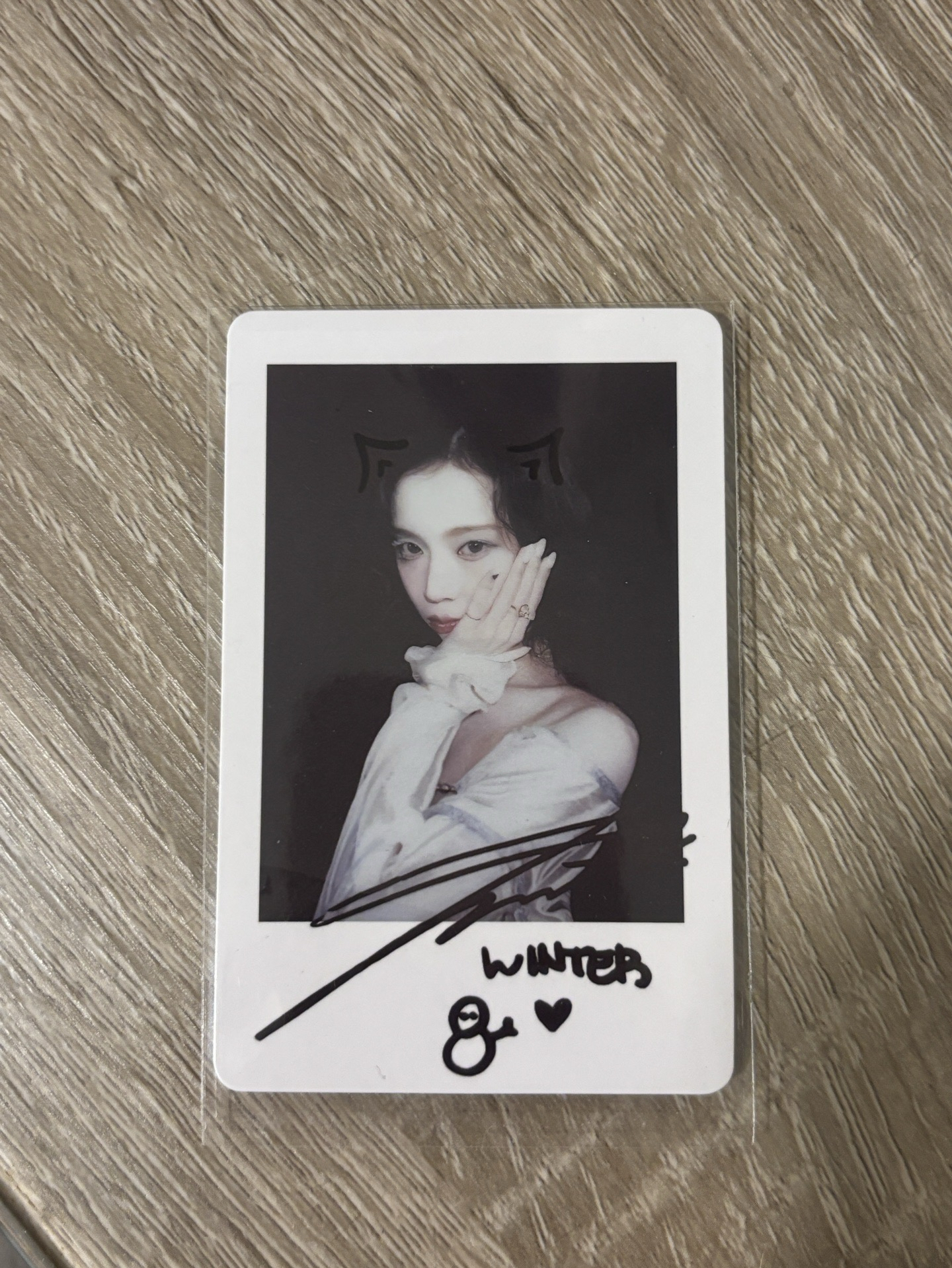 winter雜誌卡