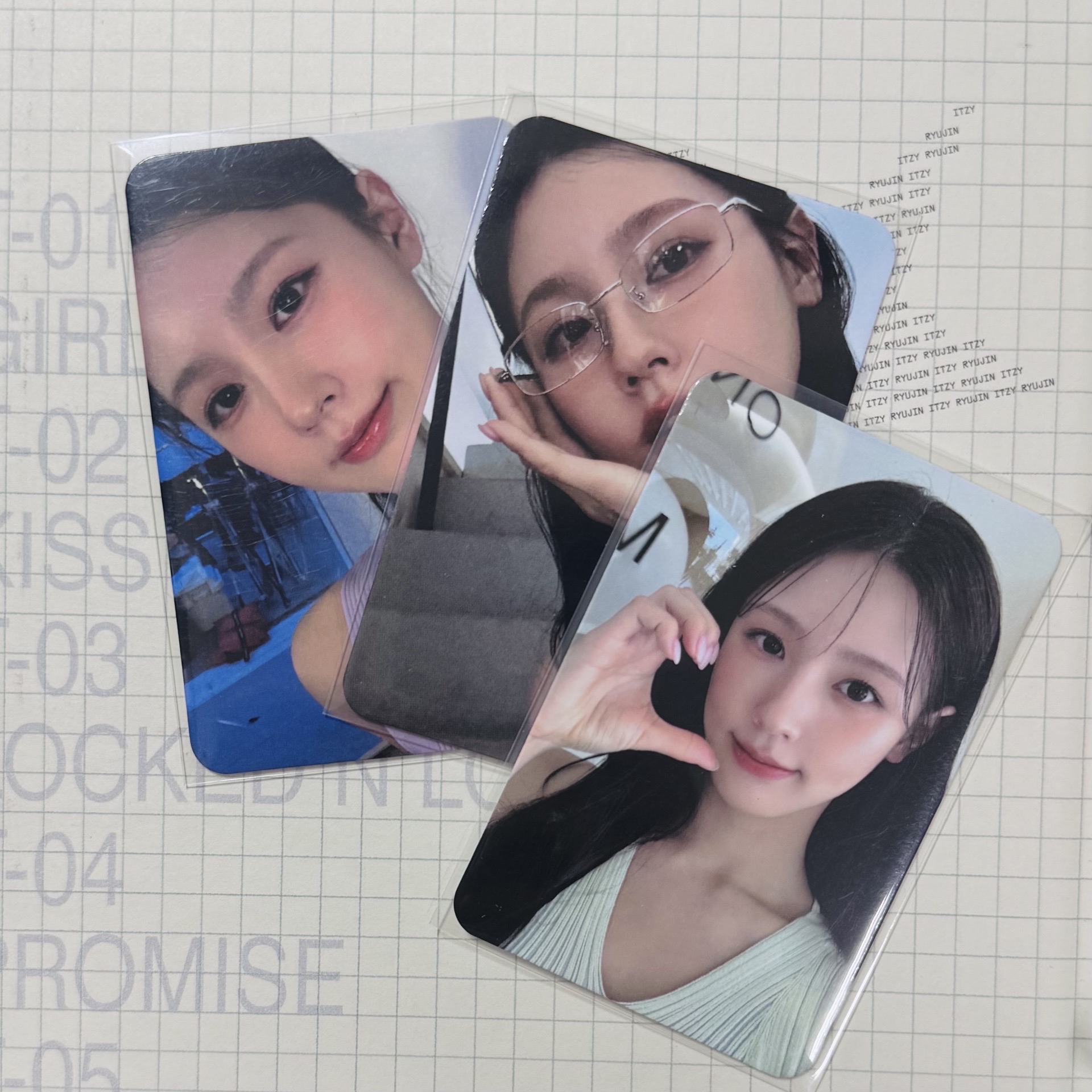 i-dle麵 OneThing代言卡