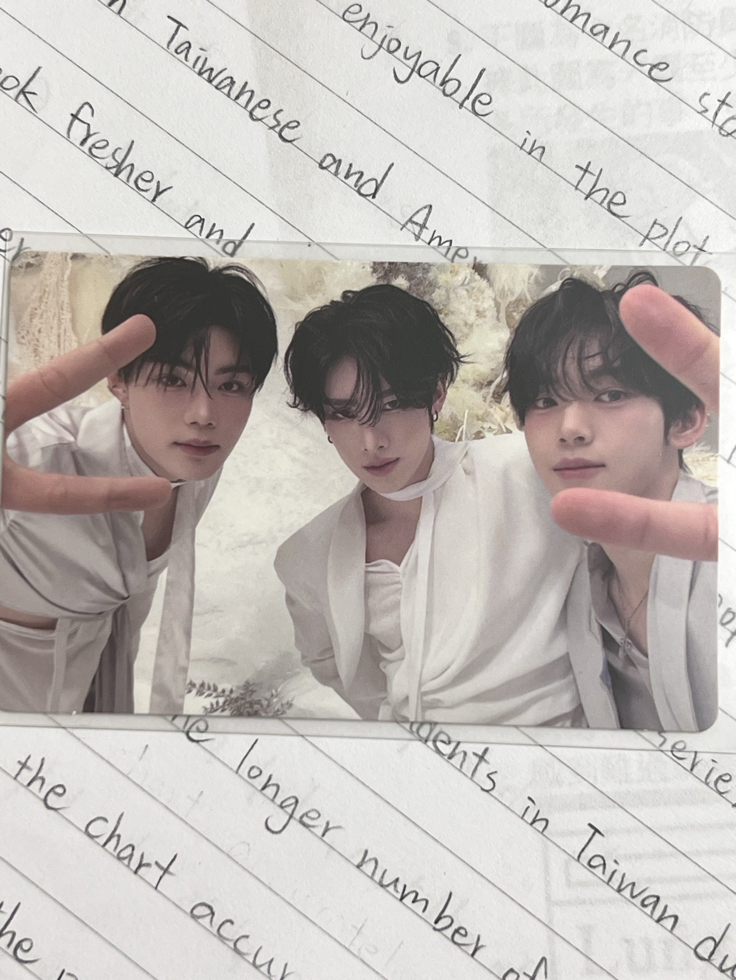 zb1迷五step back小分隊三人卡