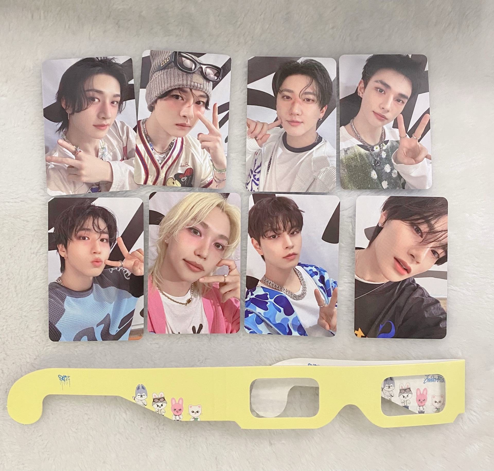 SKZ安可場10/19粽卡一套+眼鏡+袋子