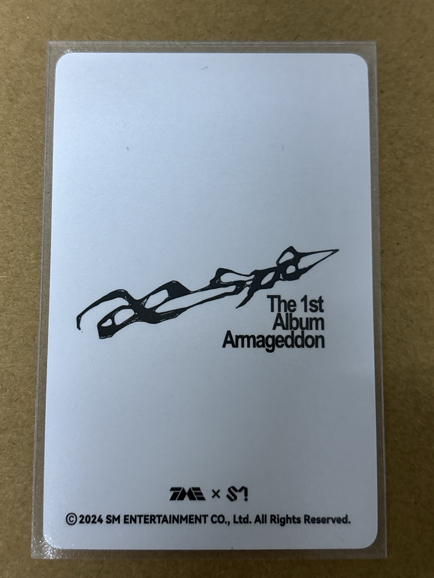 aespa Karina 柚子 正規一 QQ音樂 星光卡 二星柚