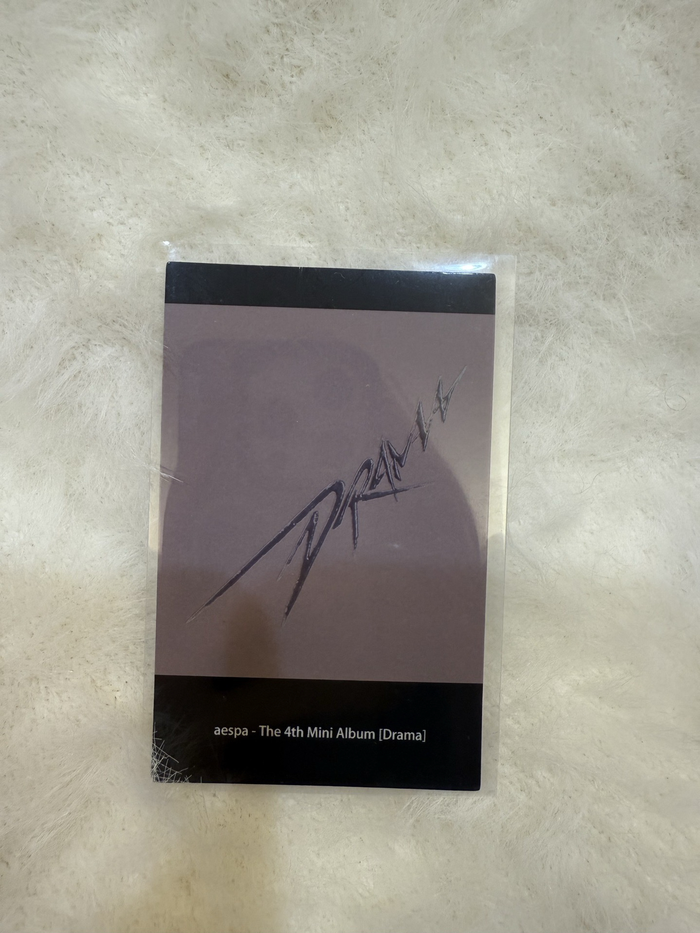 aespa drama kms簽售拍立得柚 眼鏡柚