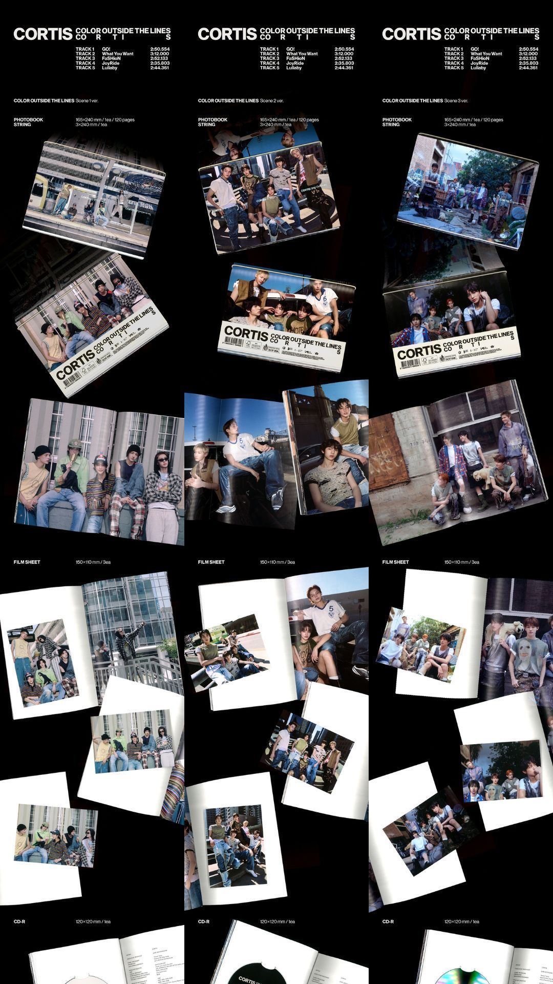 CORTIS PB未拆專 一套三張