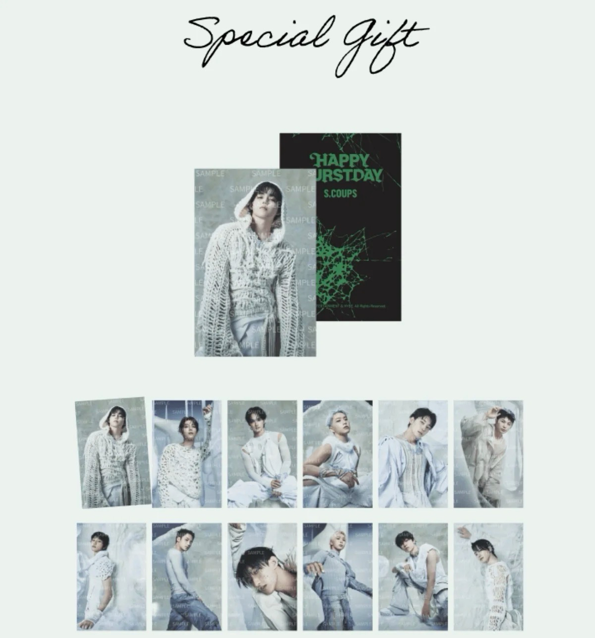 ❤️💙Seventeen 十週年包包卡