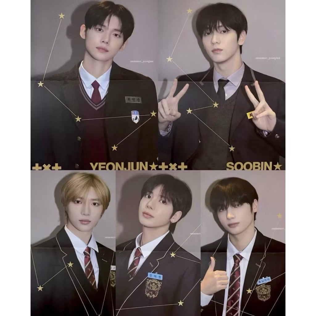 TXT 海報 校服 回憶錄 崔杋圭 休寧凱