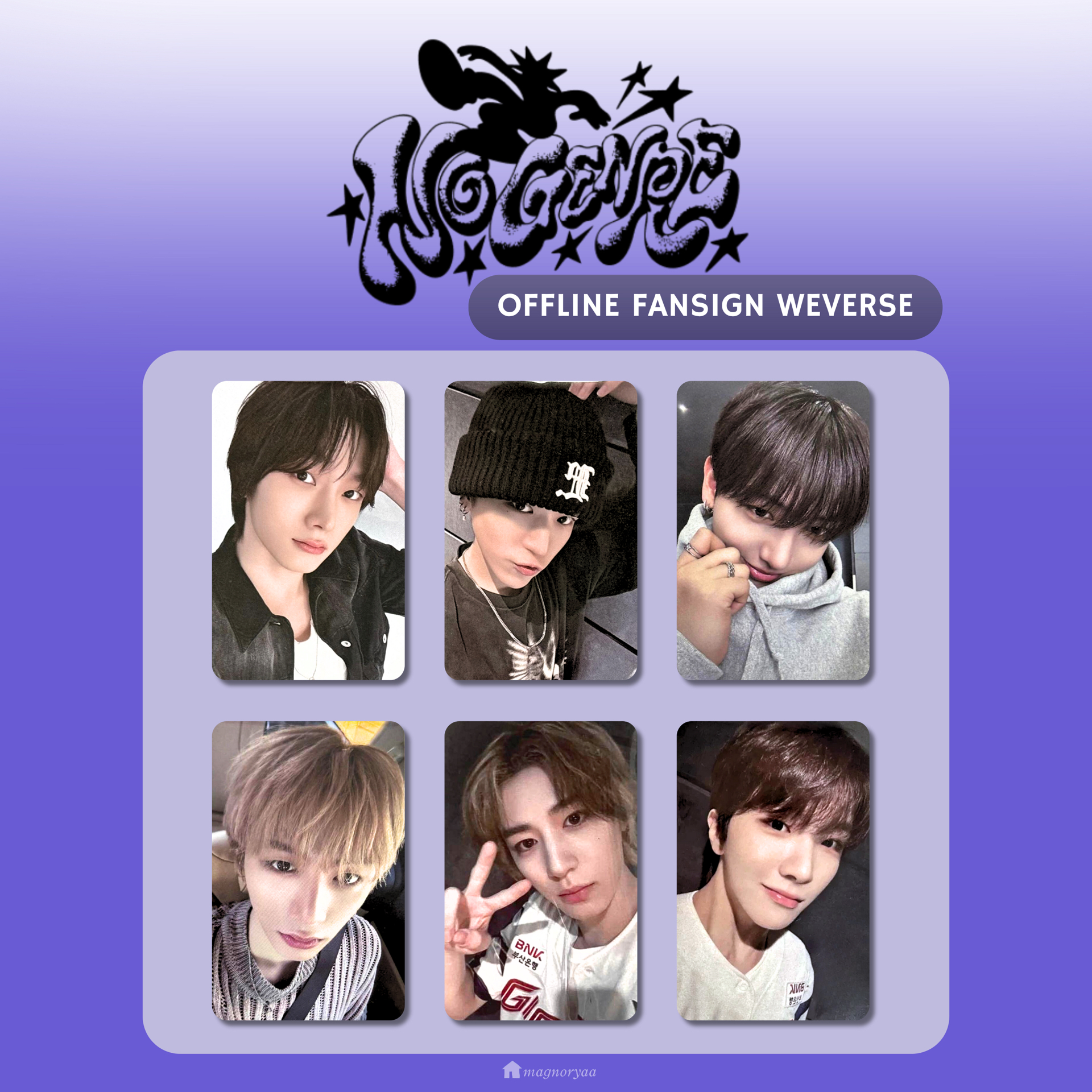 Weverse 線下簽售卡