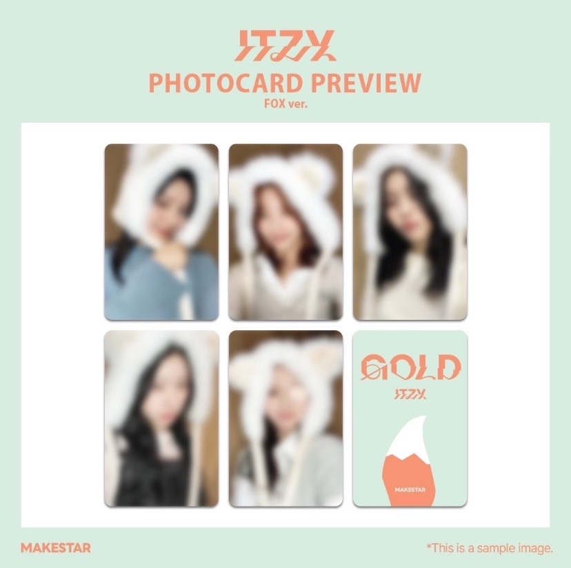 ITZY GOLD ms13.0 FOX ver.一套
