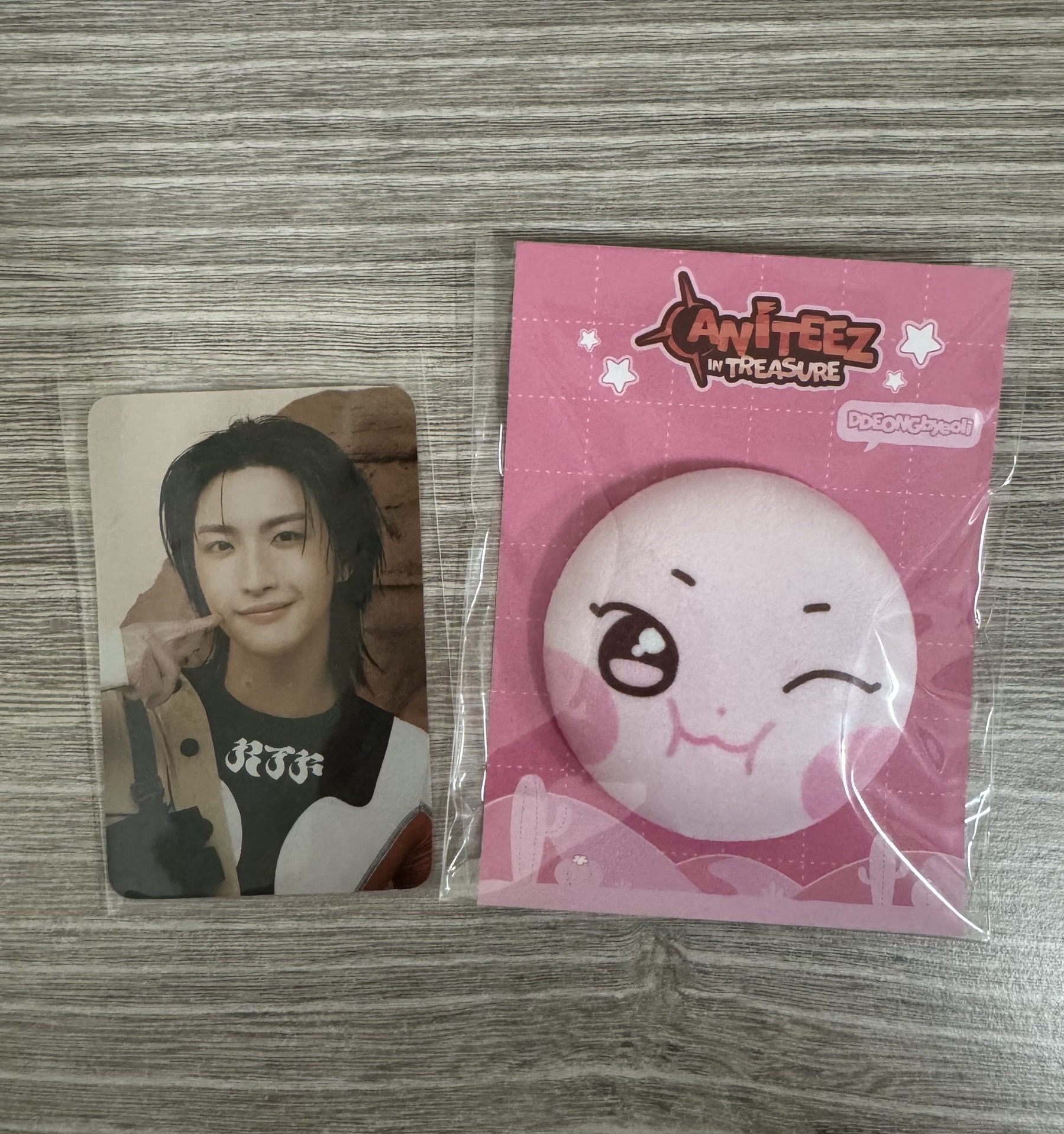 Treasure日本限定軟徽章 星化