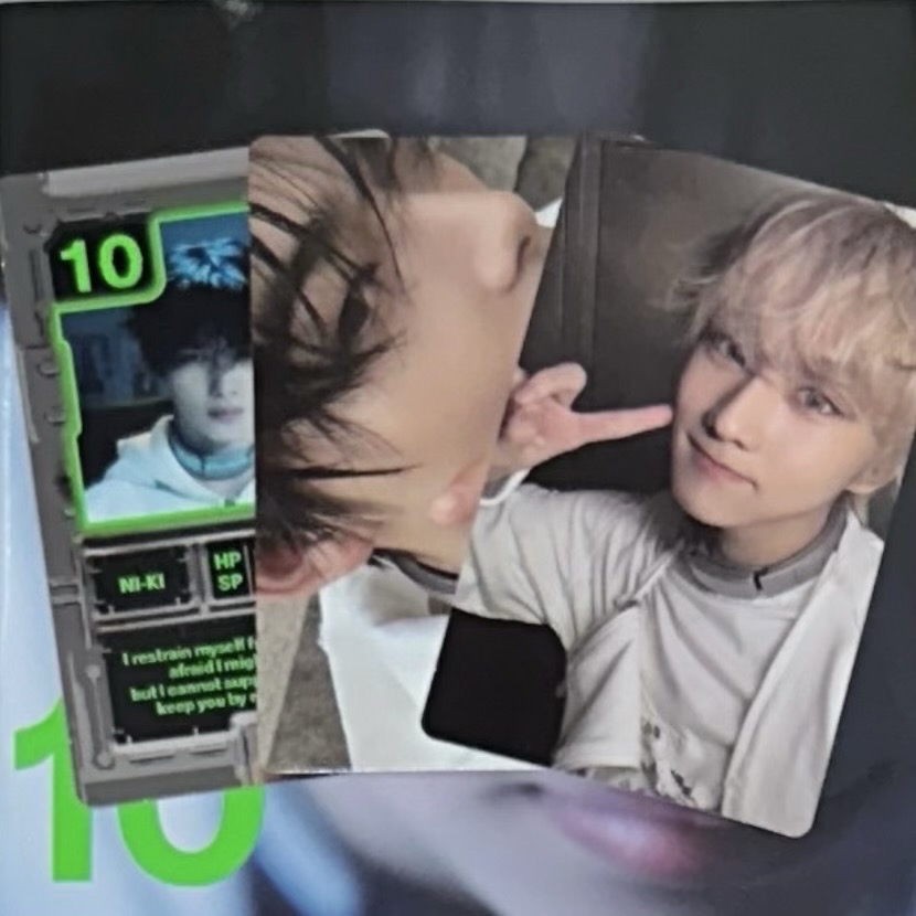 ENHYPEN 迷六 西村力單封+梁禎元隨機卡