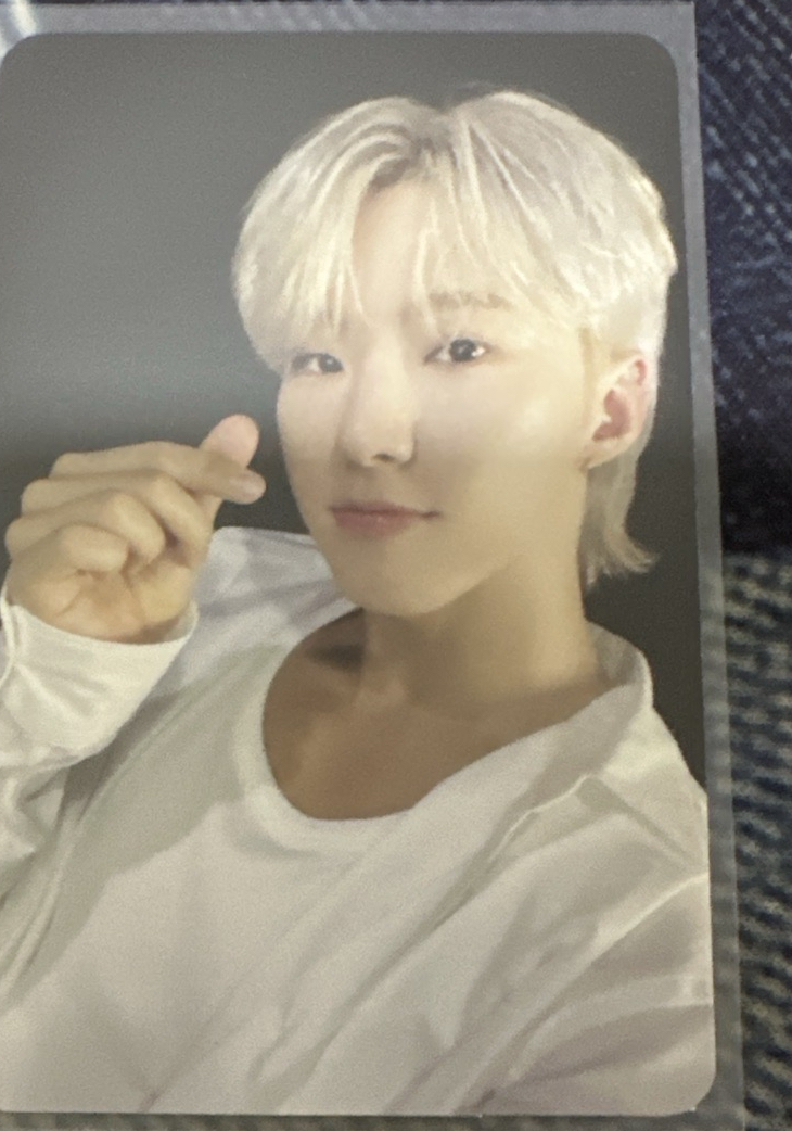 seventeen mini12權順榮白版藍版專卡