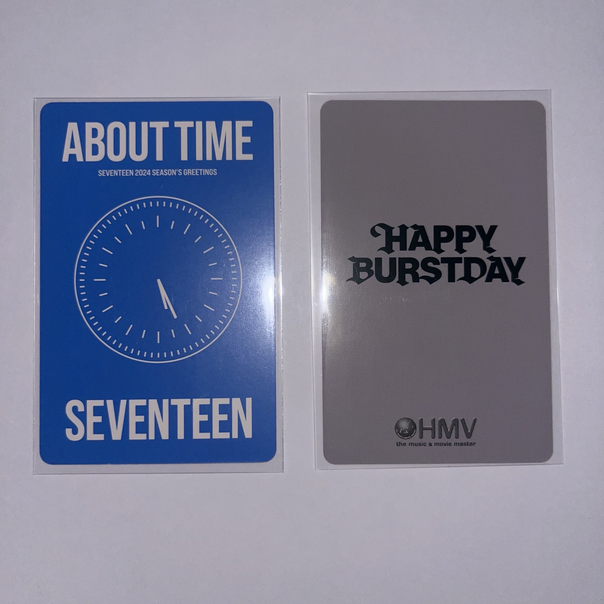 夫勝寛 正規五HMV特典卡, 24年曆卡｜整圖出