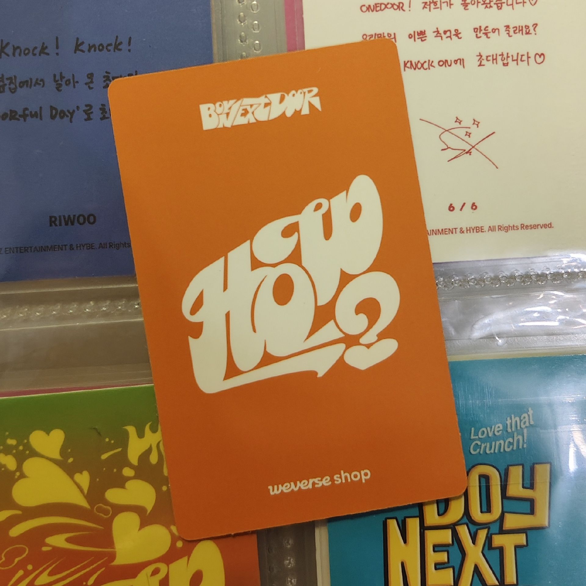 Sungho HOW?wvs預售特典