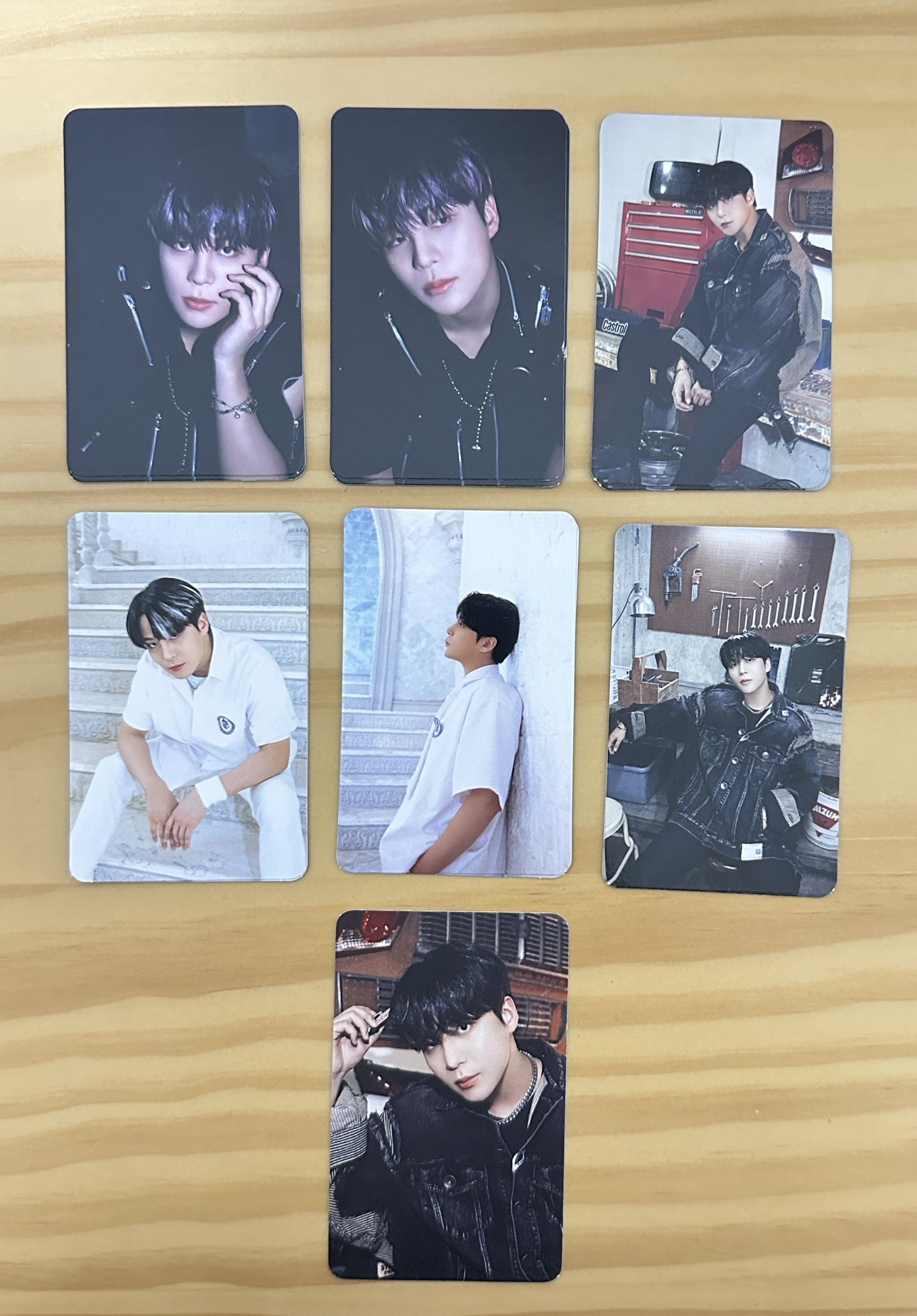 七款各一（QR未掃)