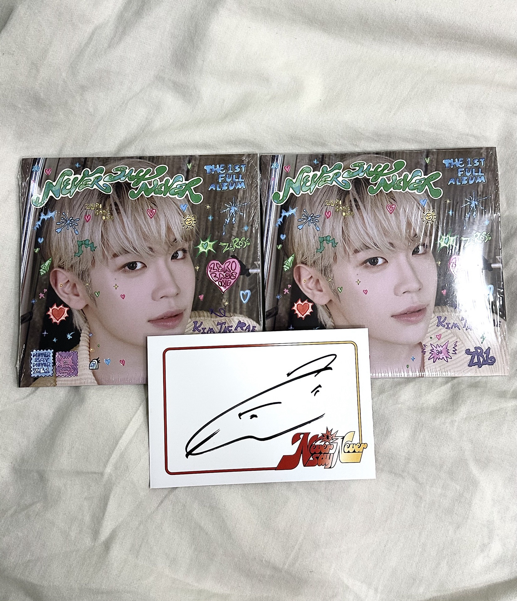 zb1 正規一單封 金泰來 美網親簽